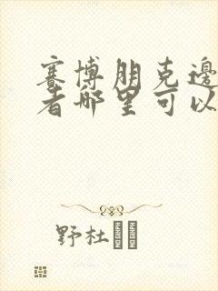 赛博朋克边缘行者哪里可以看