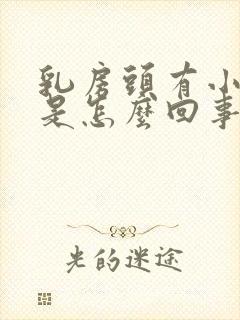 乳房头有小疙瘩是怎么回事