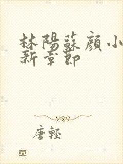 林阳苏颜小说最新章节封面