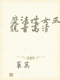 魔法坏女巫免费观看高清