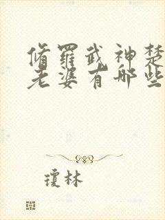 修罗武神楚枫的老婆有哪些