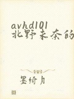 avhd101北野未奈的番号