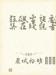 狂飙电视剧40集在线观看免费播放封面