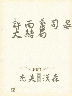 许南鸢司晏后续大结局