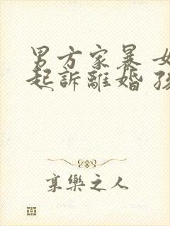 男方家暴 女方起诉离婚 孩子抚养权归谁