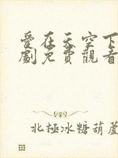 爱在天空下电视剧免费观看全集高清