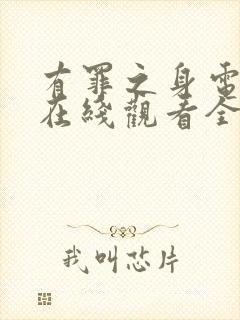 有罪之身电视剧在线观看全集免费