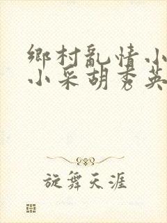 乡村乱情小雷和小采胡秀英