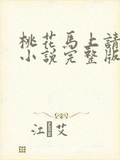 桃花马上请长缨小说完整版阅读全文封面