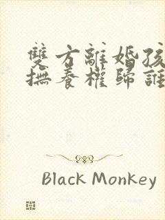 双方离婚孩子的抚养权归谁