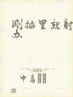 刚插里就射怎么办