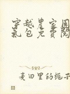 穿越农家团宠福气包免费阅读封面