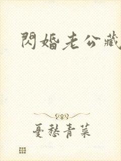 闪婚老公藏不住