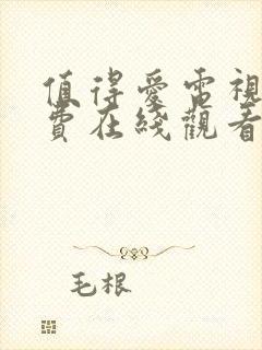 值得爱电视剧免费在线观看