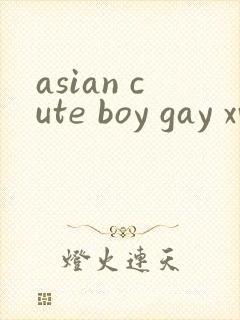 asian cute boy gay xvideos