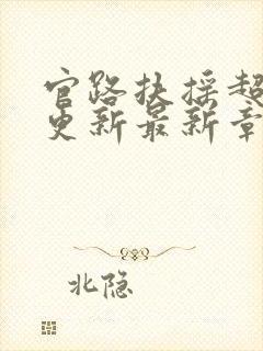 官路扶摇超前刚更新最新章节封面