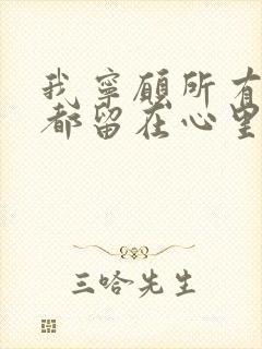 我宁愿所有痛苦都留在心里什么歌封面