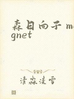 森日向子 magnet