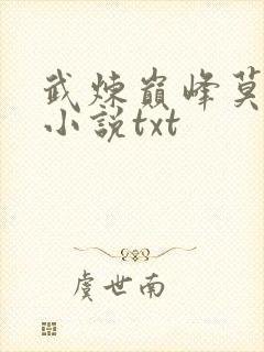 武炼巅峰莫默 小说txt