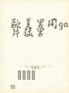 欧美男同gay片猛男封面