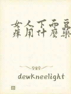 女人下面豆腐渣痒用什么药