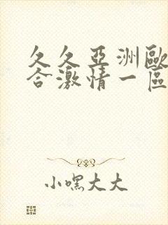 久久亚洲欧美综合激情一区