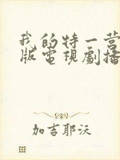 我的特一营完整版电视剧播放