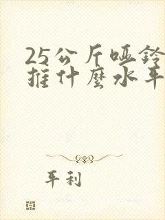 25公斤哑铃卧推什么水平