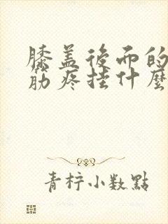 膝盖后面的腿窝筋疼挂什么科