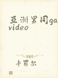 亚洲男同gayvideo