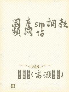 国产sm调教视频网站封面