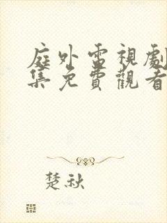 庭外电视剧40集免费观看完整版