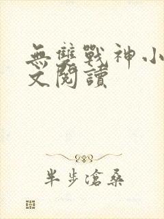 无双战神小说全文阅读