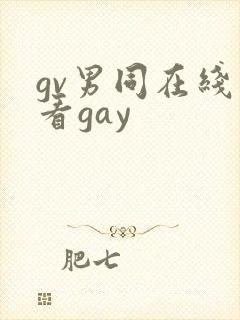 gv男同在线观看gay封面