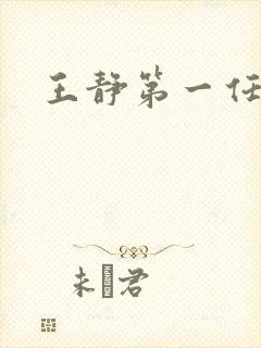 王静第一任丈夫