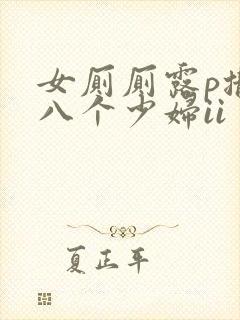 女厕厕露p撒尿八个少妇ii