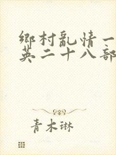 乡村乱情一胡秀英二十八部