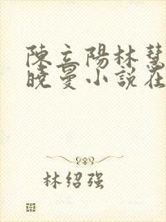 陈立阳林慧兰林晓曼小说在线阅读