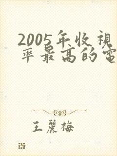 2005年收视率最高的电视剧