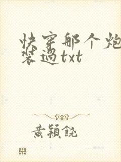 快穿那个炮灰我装过txt