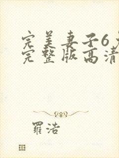 完美妻子6免费完整版高清韩剧