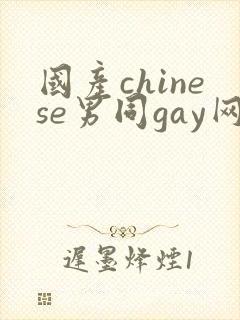 国产chinese男同gay网站