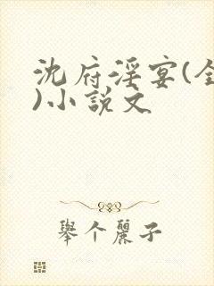 沈府淫宴(全肉)小说文封面