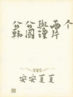 公公与两个儿媳韩国理片封面