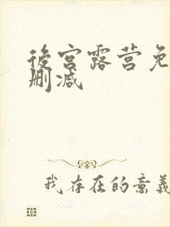 后宫露营免费无删减