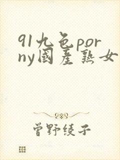 91九色porny国产熟女封面