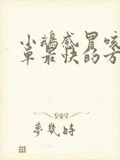 小鹅感冒咳嗽简单最快的方法治疗