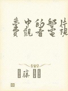 梦中的那片海免费观看电视剧