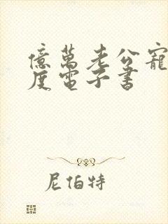 亿万老公宠妻无度电子书