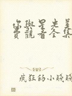 你与星光美丽免费观看全集高清封面